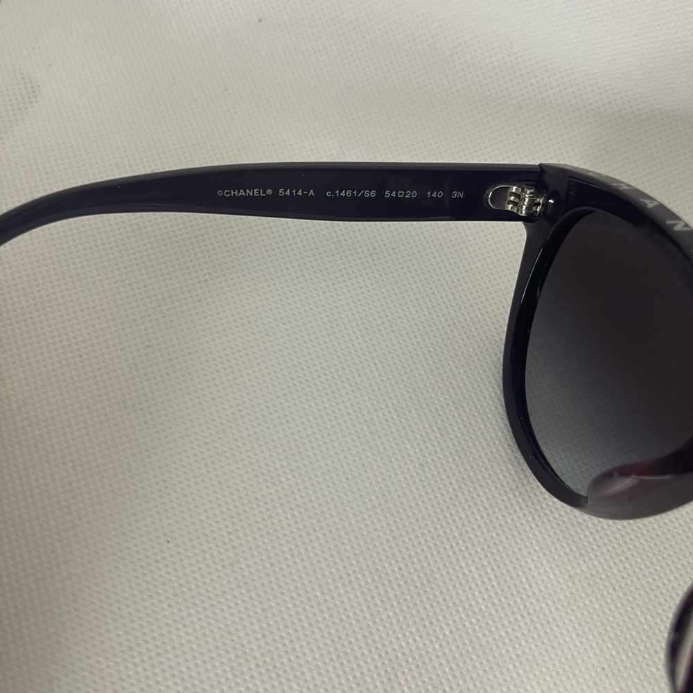 Chanel Burgundy Butterfly Sunglasses - Picture 11 of 14